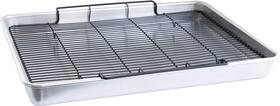 35702amzm Nordic Ware Extra Large Oven Crisping Baking Tray With Rack Silver 35702amzm Nordic Ware Extra Large Oven Crisping Baking Tray With Rack Silver