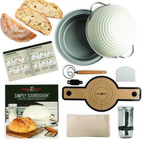 42156amzm Nordic Ware Simply Sourdough Complete Bread Baking Kit 42156amzm Nordic Ware Simply Sourdough Complete Bread Baking Kit