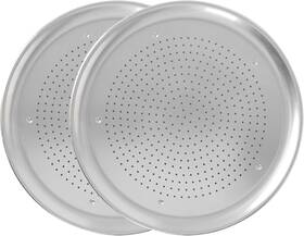 46011amzm Nordic Ware Naturals 16 Inch Air Crisp Perforated Aluminum Pizza Pan Set Of 2