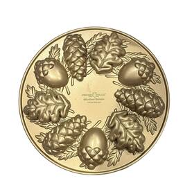94148 Nordic Ware Cast Aluminum Woodland Cakelet Pan 5 Cups