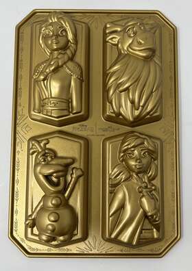 94378 Nordic Ware Frozen 2 Ii Cakelet Loaf Baking Pan Disney Anna Elsa Olaf Sven