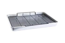 Nordic Ware Extra Large Oven Crisping Baking Tray With Rack 21 L X 15 2 Nordic Ware Extra Large Oven Crisping Baking Tray With Rack 21 L X 15 2