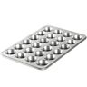 Nordic Ware Natural Aluminum Commercial Petite Muffin Pan 24 Cup Nordic Ware Natural Aluminum Commercial Petite Muffin Pan 24 Cup