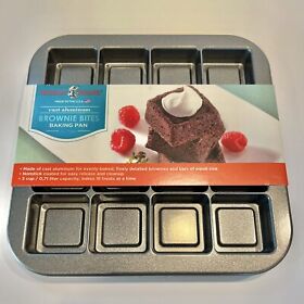 Nordicware Brownie Bites Pan 16 Cavity Cast Aluminum Nordicware Brownie Bites Pan 16 Cavity Cast Aluminum