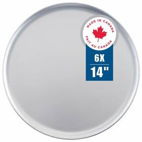 Norjac 870981002245 14 Inch Pizza Pan 6 Pack Round Aluminum Pans Baking Tray For Oven Rust-free D Norjac 870981002245 14 Inch Pizza Pan 6 Pack Round Aluminum Pans Baking Tray For Oven Rust-free D