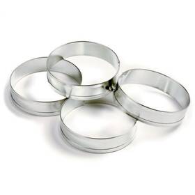 67653 Norpro 3.5 Inch English Muffin Rings Baking Forms - Set Of 4
