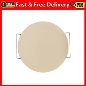 12945wm Northland Aluminum Products 2 Piece Ceramic Pizza Stone With Steel Holder 13 Inch X