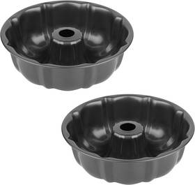 Novery 445018157132 9.5 Inch Non-stick Cake Pan Heavy Duty Carbon Steel Fluted Tube Round Baking Novery 445018157132 9.5 Inch Non-stick Cake Pan Heavy Duty Carbon Steel Fluted Tube Round Baking