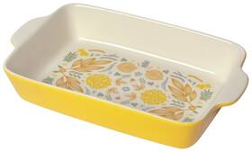 L11.75 Now Designs 064180305706 Decal Baking Dish Bakeware X W7.25 H2.25in Autumn Glow