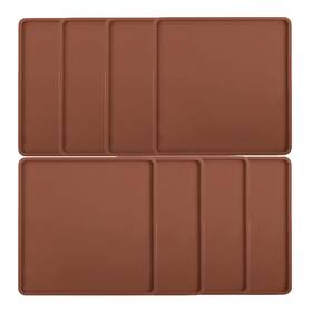Zn-dt-s8 Nucucina 8 Pack Extra Thick 14ftft Silicone Dehydrator Sheets With Edge For Exc