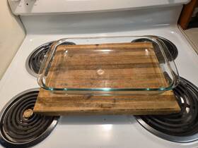 Nutriups 750226070614 9x13 Glass Baking Dish For Oven 3.5l Pan Cooking Rectangular Ba