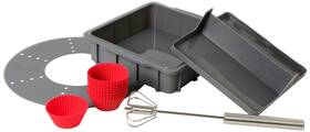 B00f68gry4 Nuwave Silicone Baking Kit Grey
