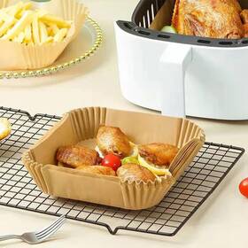 Okdafl-001 Okd Air Fryer Paper Liners 100pcs Square Parchment Disposable P