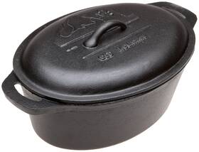 Old Mountain 043502101189 4- Quart Pre-seasoned Casserole With Dome Lid