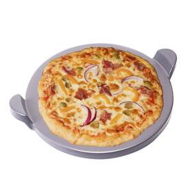 Old Stone 048002000017 Pizza Kitchen Glazed Round With Handles For Oven And 13