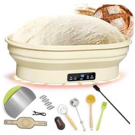 Zc-643 Ork Rubber Products Co . Ltd Heating 4l Silicone Bread Proofing Basket Set With Tools Oval Sourdough Kit