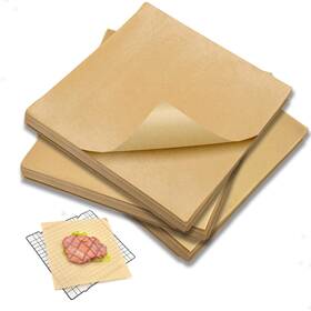 Otopete 789091400998 10x10 In Parchment Paper 500 Pcs Pre-cut Food Sheets For Baking Cooki