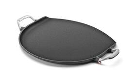 Outset 876824766121 Cast Iron Grill Skillet And Pan With Forged Handles For Pizza Eggs P