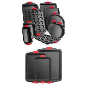 1008559739 Oven Carbon Steel 10 Piece Heat Resistant Non-stick Bakeware Set With Deluxe 3 Pcs