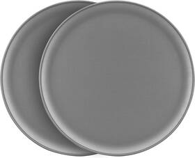 Hg245 Ovenstuff Nonstick 12-inch Pizza Pans Set Of 2 Gray 12ftft