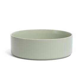102.4 Over And Back 445005442494 Stackable 10 Inch Fl. Oz. Semi-matte Sage Green Hand-finished Stoneware Ser