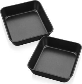 Ssbp-149 P&p Chef 6 Inch Square Cake Pans For Baking 2-piece Small Lasagna Brownie Pa