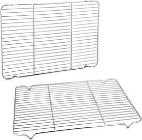 2-16.6ftftx11.5 P&p Chef Ssbr-10 Baking Rack Cooking Set Of Inch Stainless Steel Wire