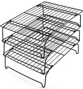 Ssbr-23 P&p Chef 3-tier Cooling Rack Stainless Steel Racks For Cooking And Baking Stackable Wire Ssbr-23 P&p Chef 3-tier Cooling Rack Stainless Steel Racks For Cooking And Baking Stackable Wire