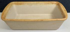 010103 Pampered Chef The Usa Stoneware Bread Pan Dish 11 Inch X 6 3