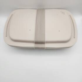 010105 Pampered Chef Stoneware Casserole Lasagna Pan Baking Dish 13 X 9 Rectangle With Lid