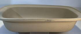 010203 Pampered Chef Stoneware Open Casserole Dish Classics Collection 14 Inch X 9