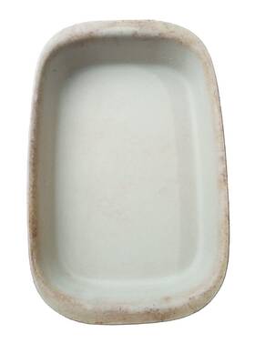 010704 Pampered Chef The Family Heritage Stoneware Rectangular Baker Pan 9x13 3/4 Inch Usa