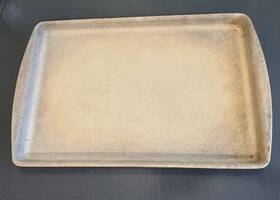 010706 Pampered Chef Large Bar Pan Family Heritage Classic Stoneware 17x11