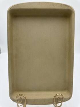 010805 Pampered Chef Classic 1449 Family Heritage Stoneware Medium 14 X 9 Bar Pan Usa