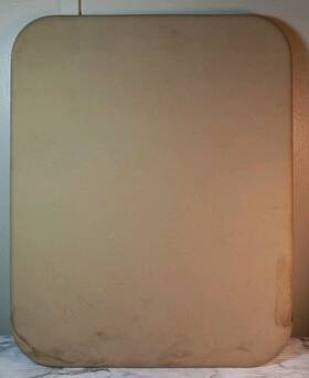 010904 Pampered Chef 15x12 Rectangle Baking Stone Heritage Collection Stoneware Usa