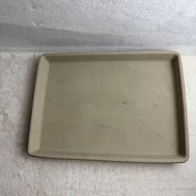 011204 Pampered Chef Stoneware 10.25 Inch X 14.5 Cookie Baking Sheet #1194 Usa Euc
