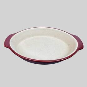 Pampered Chef 052100092232 8 Inch Baking Dish Stoneware Cranberry