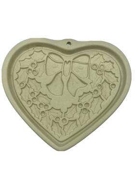 Pampered Chef 099901029289 2003 Stoneware Mold Winter Wreath Limited Edition Christmas Cookie Pampered Chef 099901029289 2003 Stoneware Mold Winter Wreath Limited Edition Christmas Cookie