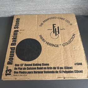Pampered Chef 099999113402 13 Inch Round Baking Stone Nib Pampered Chef 099999113402 13 Inch Round Baking Stone Nib