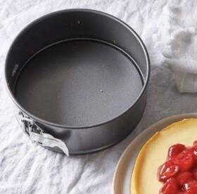100048 Pampered Chef Quick Cooker Springform Pan Cheese Cake Bakeware #100048 100048 Pampered Chef Quick Cooker Springform Pan Cheese Cake Bakeware #100048