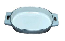 100247 Pampered Chef 100463 2 Quart 2-l 8 Cups Enameled Cast Iron Baker Gray
