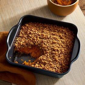 100668 Pampered Chef New 8 Inch Square Pan With Lid Nonstick Bakeware #100668