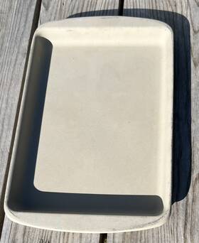 1192 Pampered Chef Family Heritage Collection Stoneware 9 Inch X13 Large Bar Pan - Usa