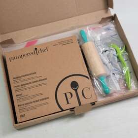 1477 Pampered Chef Let S Make Pizza 4 Piece Set For Kids #1477 New In Box
