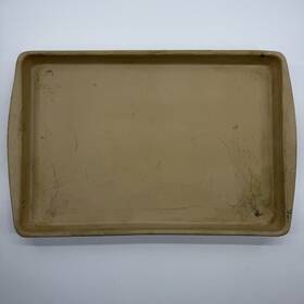60507 Pampered Chef Bar Pan Family Heritage Stoneware 17.5x11 Usa Baking Sheet