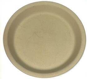 K060 Pampered Chef Heritage Collection 9 Inch Stoneware Round Baking Pie Plate Pan Stone