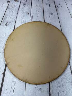 K079 Pampered Chef 13 Inch Round Baking Pizza Stone Family Heritage Stoneware