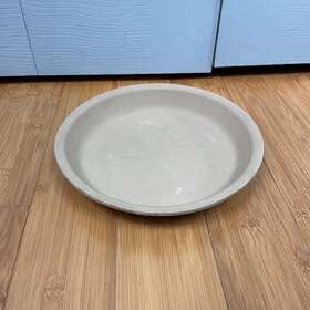 K106 Pampered Chef The Stoneware 10 Inch Pie Plate Pan Kitchen Baking Accessory
