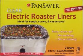 Pansaver 660061221693 Electric Roaster Liners. Fits 16 18 22 Quart Roasters 10 Pack Of Liners 5 B