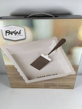 Inv000340 Parini Ceramic Square Baker Model Inv00619 New In Box